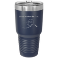 Alaska Heart 30 oz Tumbler | Navy
