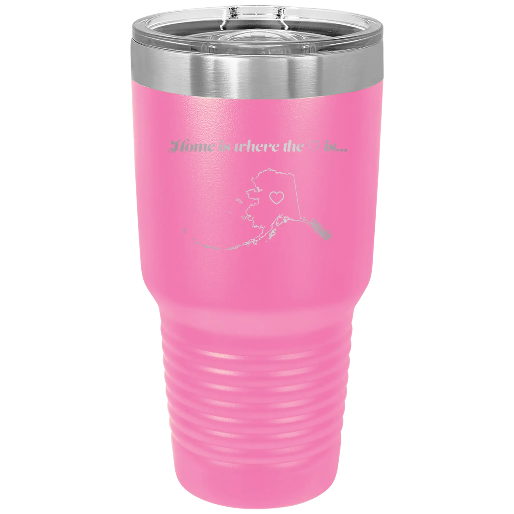 Alaska Heart 30 oz Tumbler | Pink