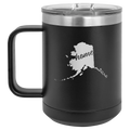 Alaska Home 15 oz Mug | Black