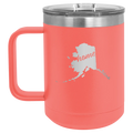 Alaska Home 15 oz Mug | Coral