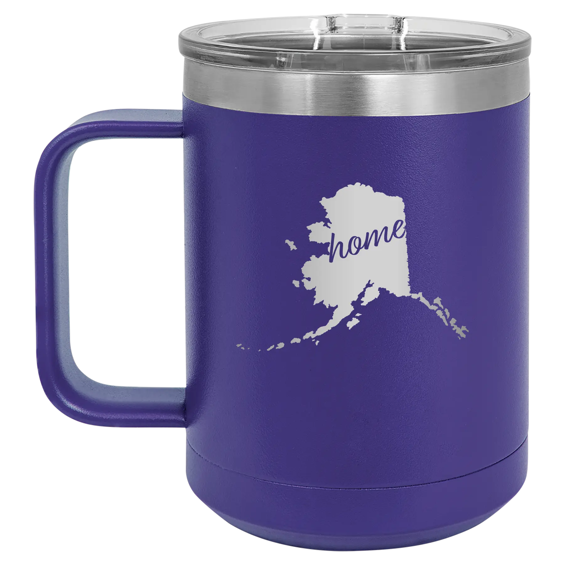 Alaska Home 15 oz Mug | Purple