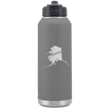 Alaska Home 32 oz Water Bottle | Dark Gray