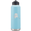 Alaska Home 32 oz Water Bottle | Light Blue