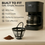 Universal Replacement Coffee Filter for 5-Cup Coffee Makers, KFPF05