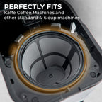 Universal Replacement Coffee Filter for 5-Cup Coffee Makers, KFPF05